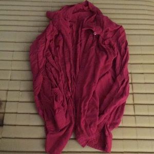 Womens Red Button Down Dress Shirt Repair Project